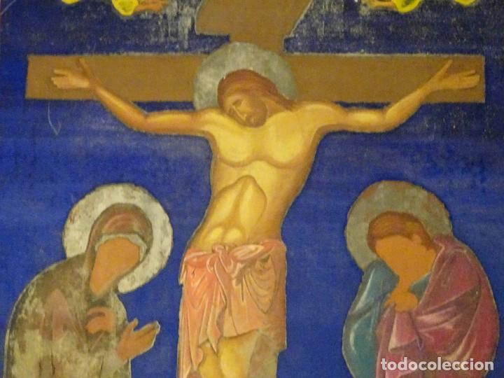 Arte: Icono crucifixi&oacute;n sin terminar - Foto 2