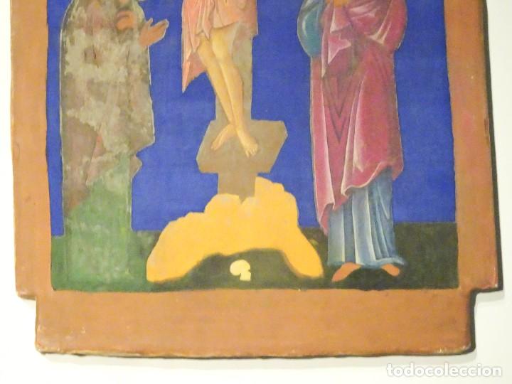 Arte: Icono crucifixi&oacute;n sin terminar - Foto 3