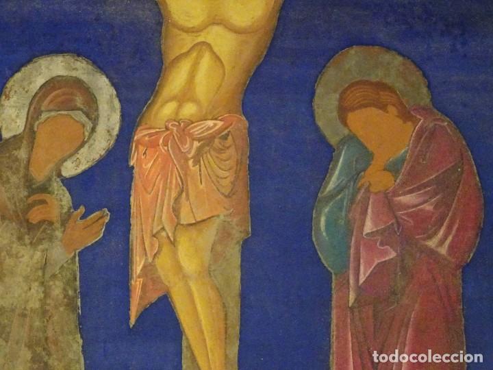 Arte: Icono crucifixi&oacute;n sin terminar - Foto 5