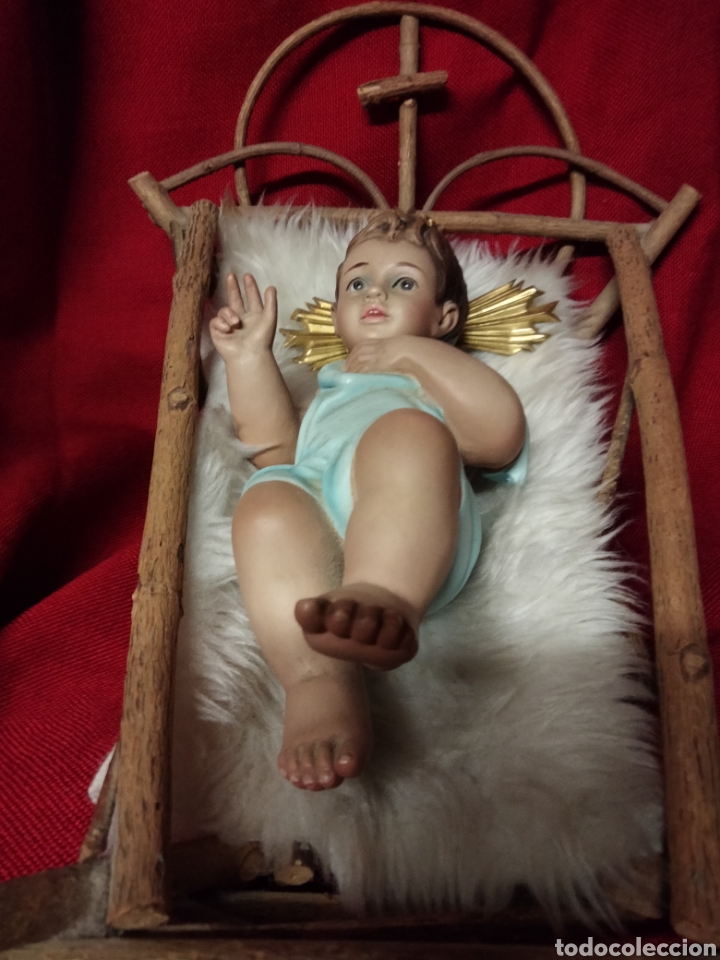 Arte: NI&Ntilde;O JESUS EN SU CUNA - Foto 3