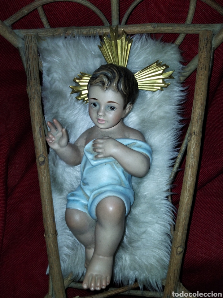 Arte: NI&Ntilde;O JESUS EN SU CUNA - Foto 4