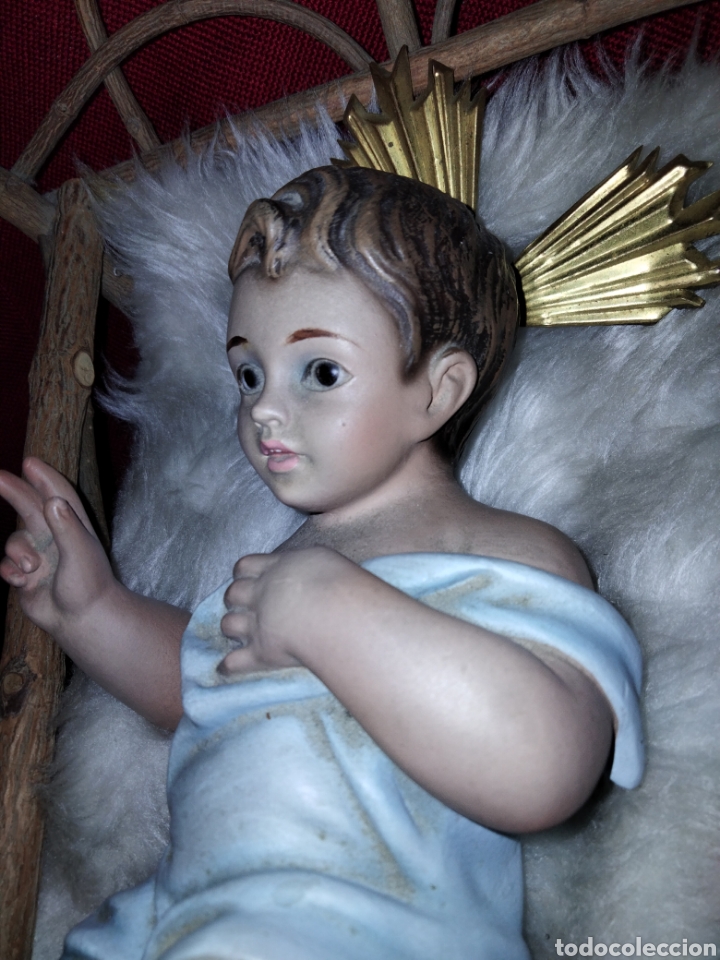 Arte: NI&Ntilde;O JESUS EN SU CUNA - Foto 6