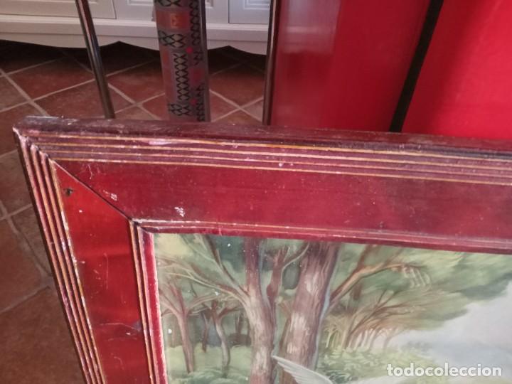 Arte: Cuadro l&aacute;mina virgen y ni&ntilde;o - Foto 2