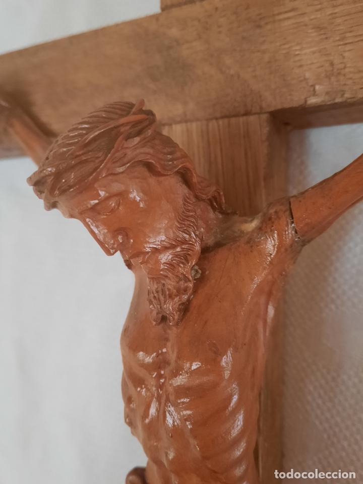 Arte: CRISTO CRUCIFICADO - MADERA. - Foto 7
