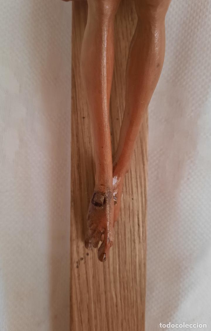 Arte: CRISTO CRUCIFICADO - MADERA. - Foto 11