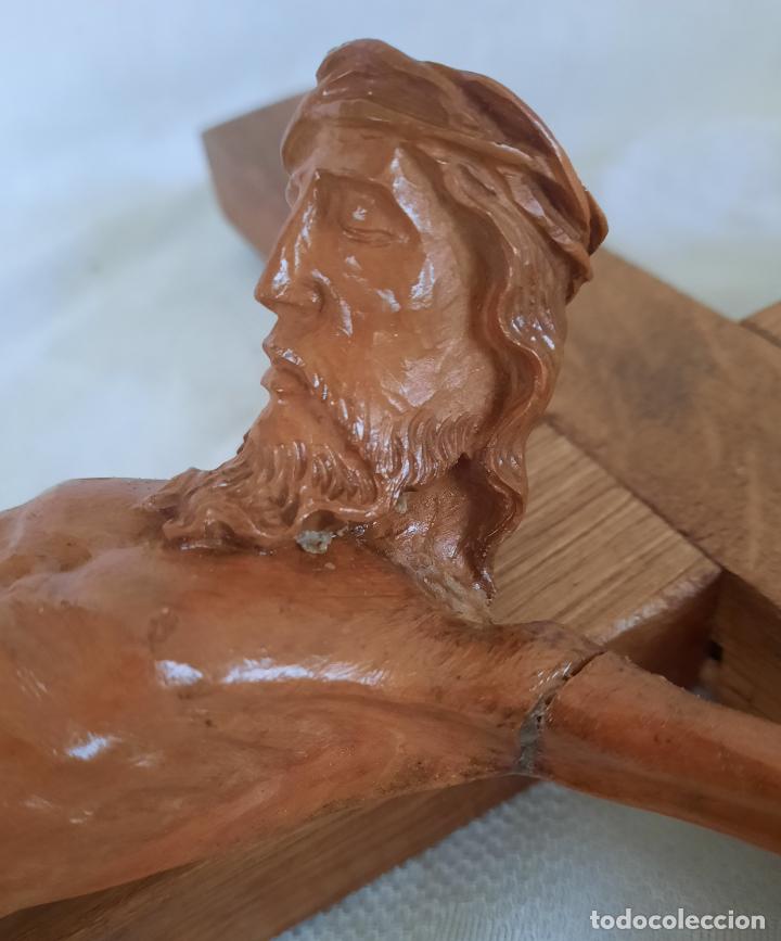Arte: CRISTO CRUCIFICADO - MADERA. - Foto 13