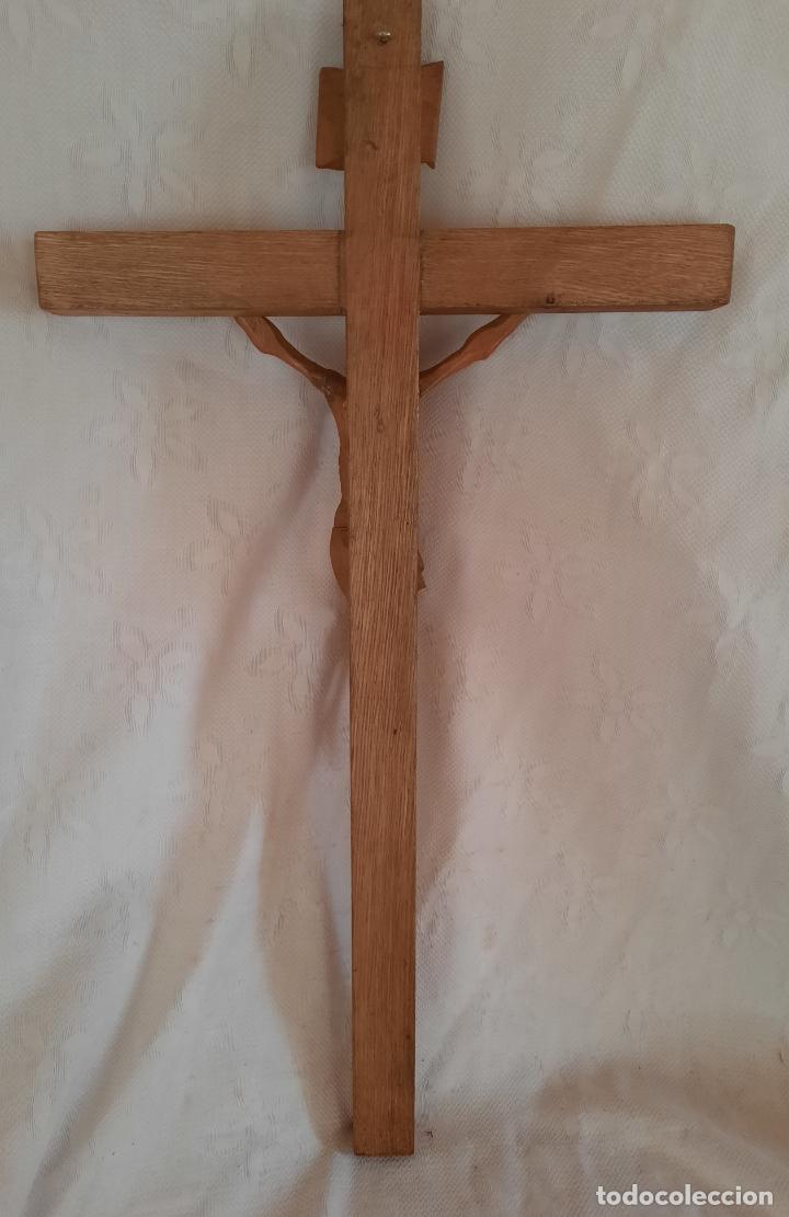 Arte: CRISTO CRUCIFICADO - MADERA. - Foto 16