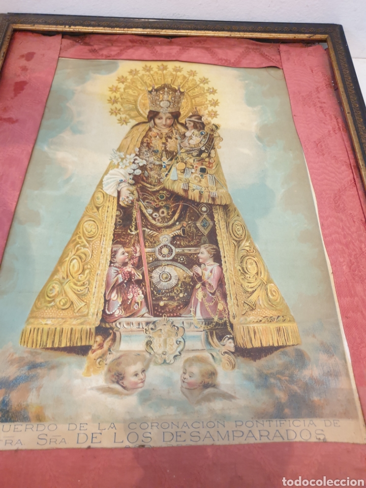 Arte: CUADRO VIRGEN DE LOS DESAMPARADOS - Foto 4
