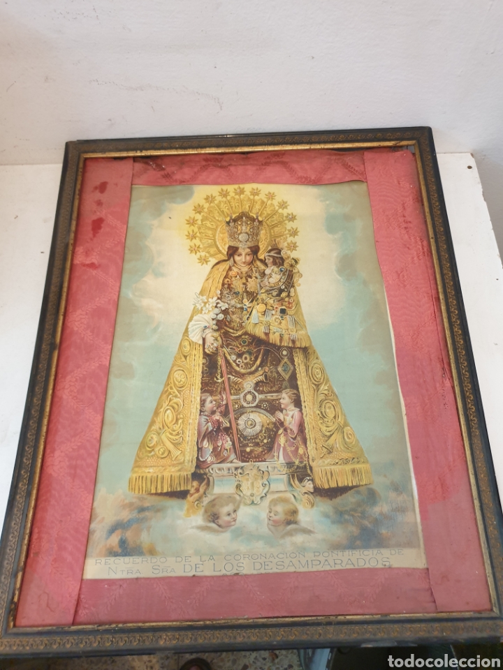Arte: CUADRO VIRGEN DE LOS DESAMPARADOS - Foto 1
