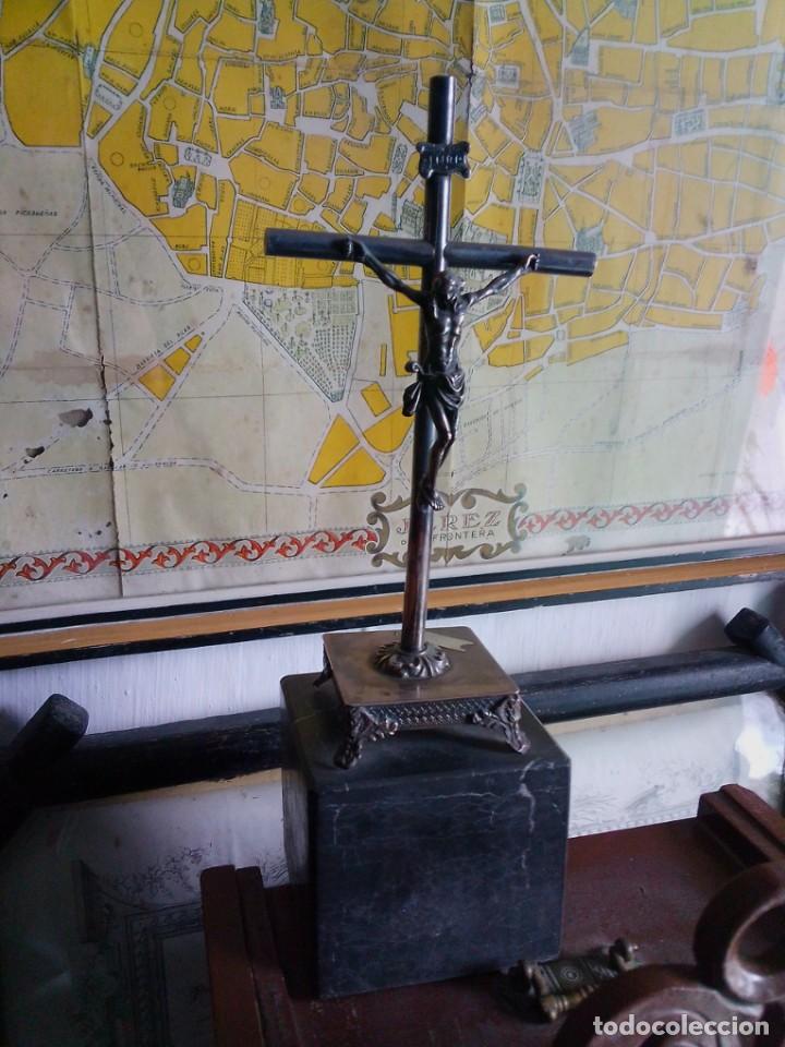 Arte: Crucifijo de plata 925 - Foto 1