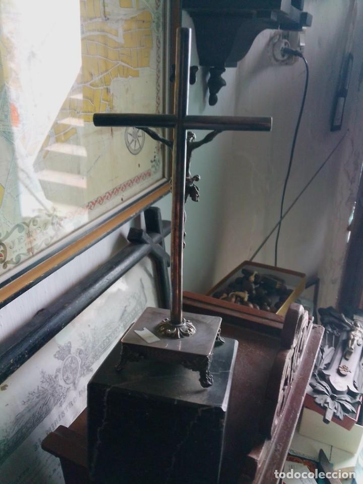 Arte: Crucifijo de plata 925 - Foto 6