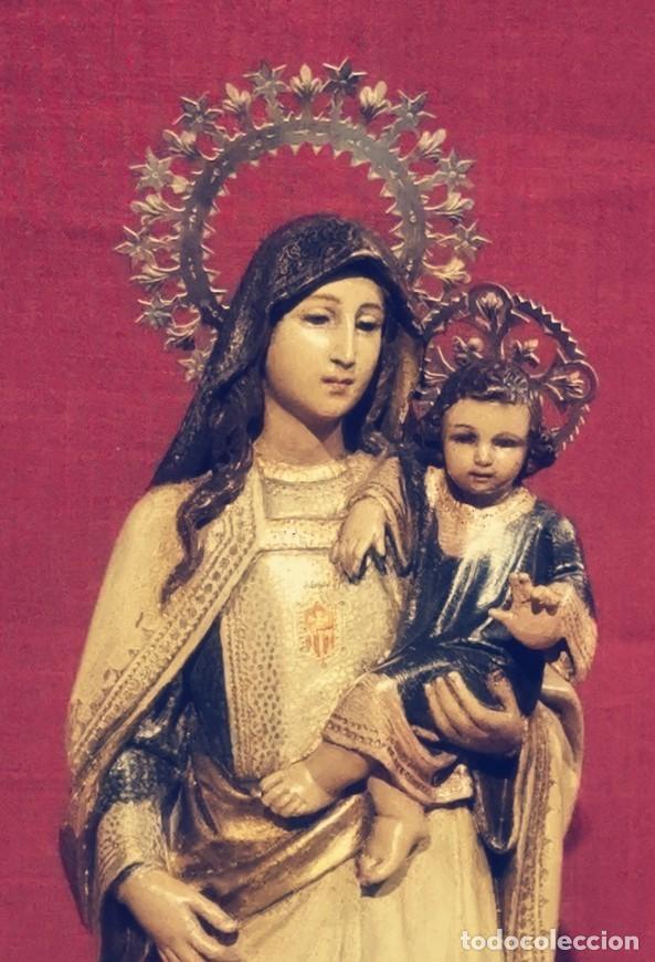 Arte: VIRGEN DE LA MERCED EN MADERA - Foto 3