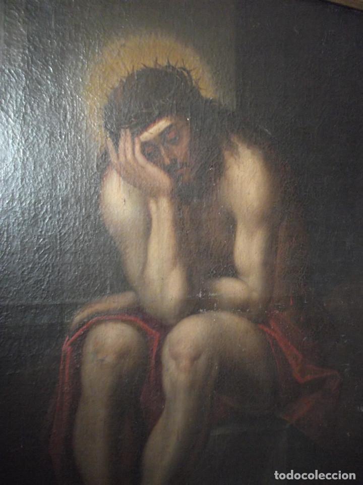 Arte: Pintura Cristo sentado - Foto 1