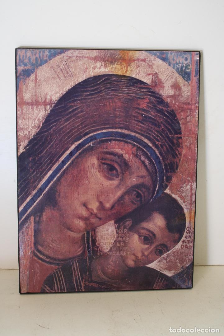 Arte: icono lamina madera - Foto 1