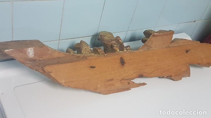 Arte: FRAGMENTO MADERA RETABLO - Foto 5