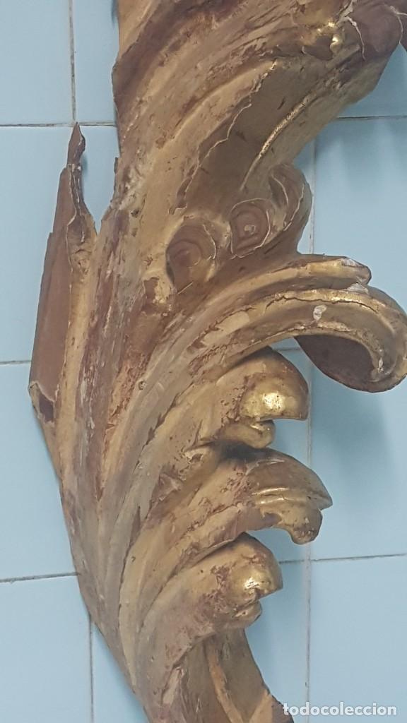 Arte: FRAGMENTO MADERA RETABLO - Foto 2