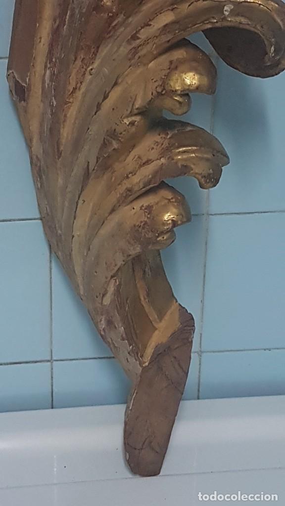 Arte: FRAGMENTO MADERA RETABLO - Foto 6
