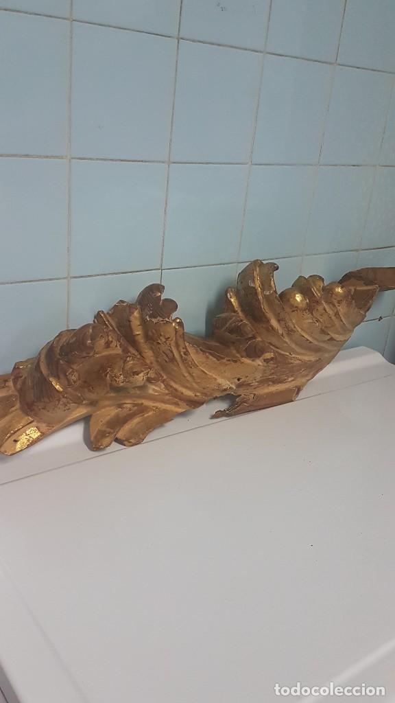 Arte: FRAGMENTO MADERA RETABLO - Foto 8