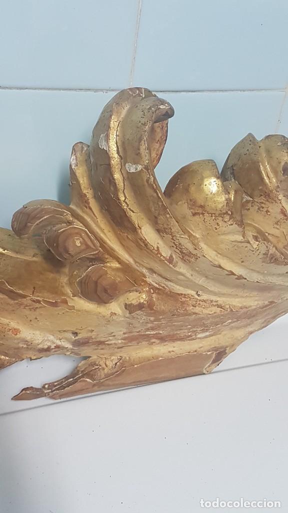 Arte: FRAGMENTO MADERA RETABLO - Foto 14