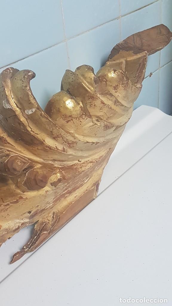 Arte: FRAGMENTO MADERA RETABLO - Foto 15