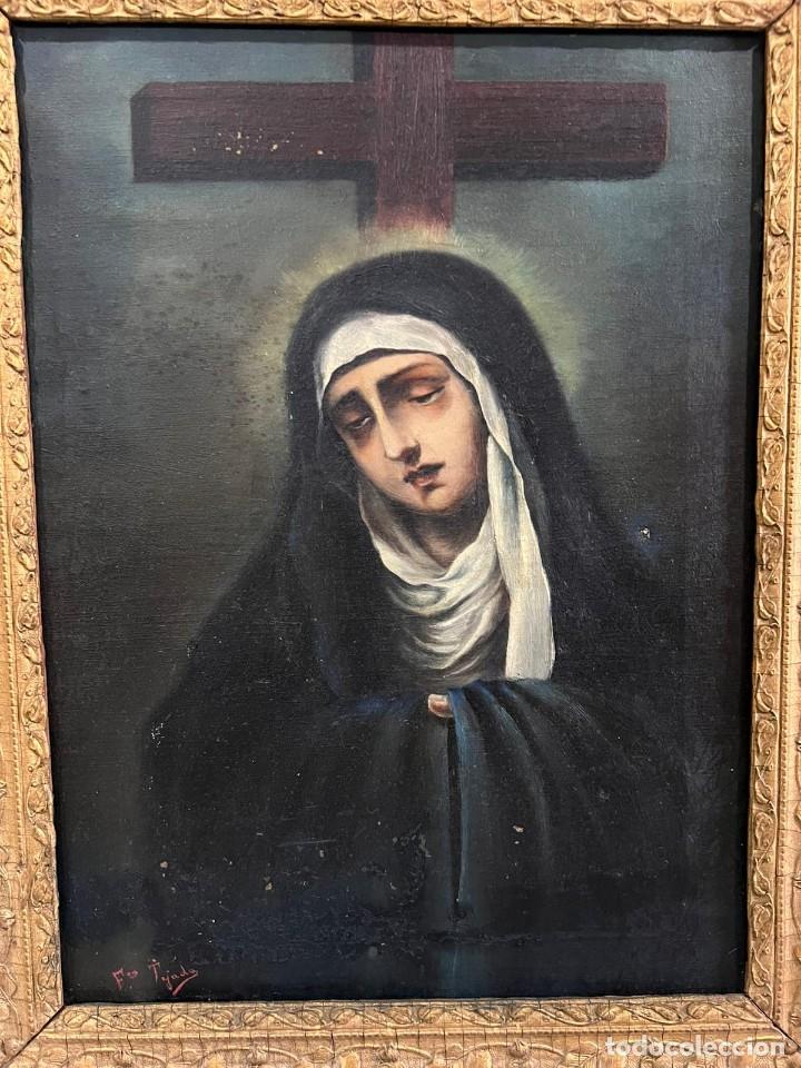Arte: &Oacute;leo de Nuestra Se&ntilde;ora de la Soledad - Foto 3