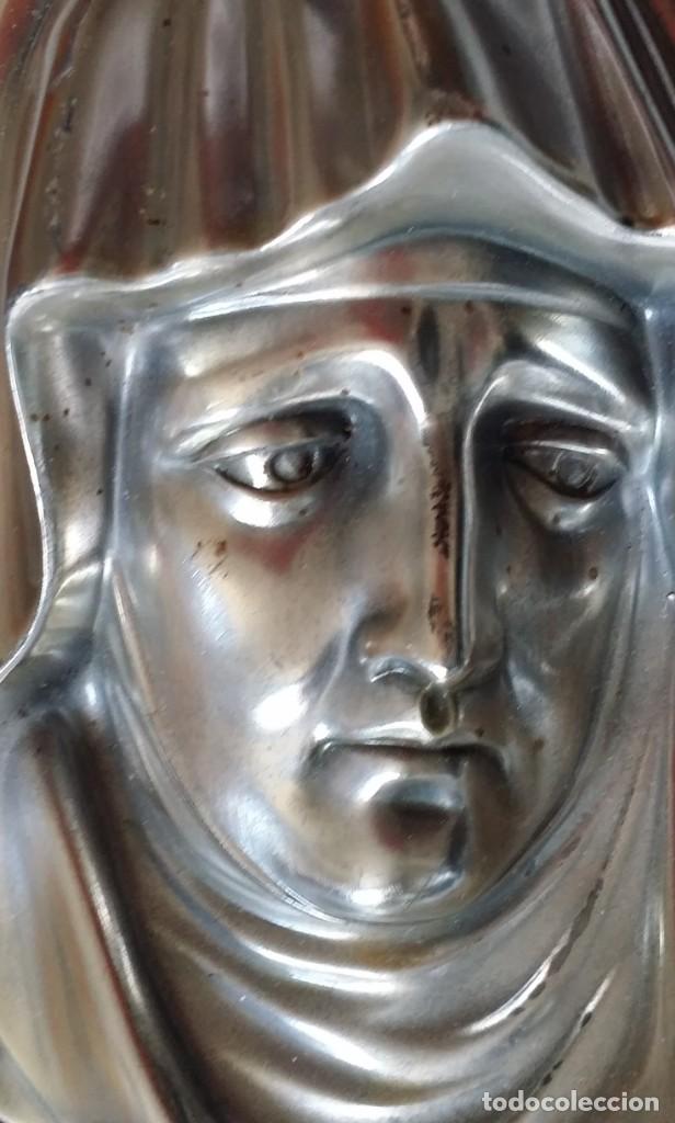 Arte: Mar&iacute;a, Virgen, altorrelieve - Foto 4