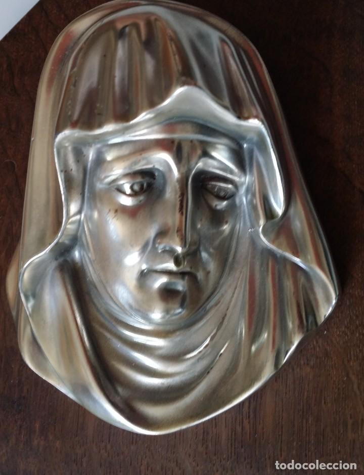 Arte: Mar&iacute;a, Virgen, altorrelieve - Foto 5