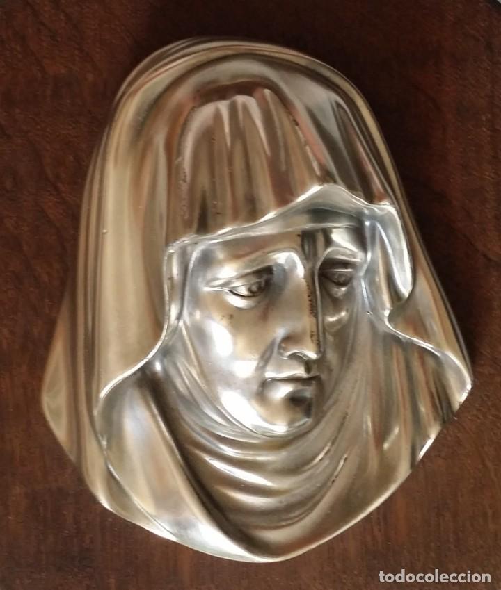 Arte: Mar&iacute;a, Virgen, altorrelieve - Foto 6