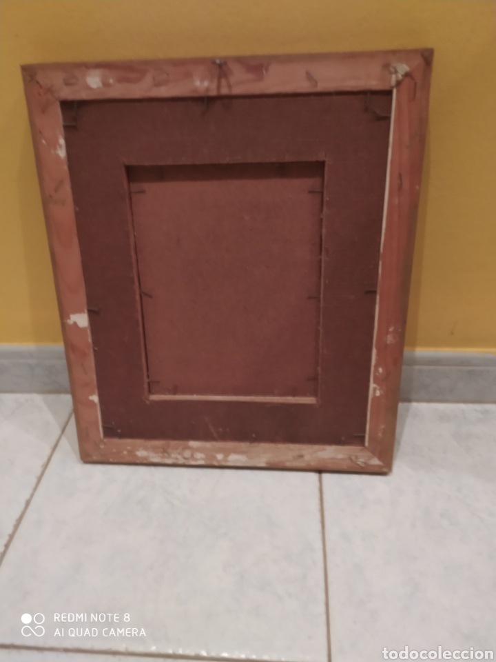 Arte: Cuadro Antiguo de la Virgen Orando - Foto 5