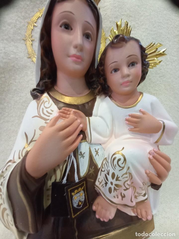 Arte: VIRGEN DEL CARMEN (relieve) - Foto 1