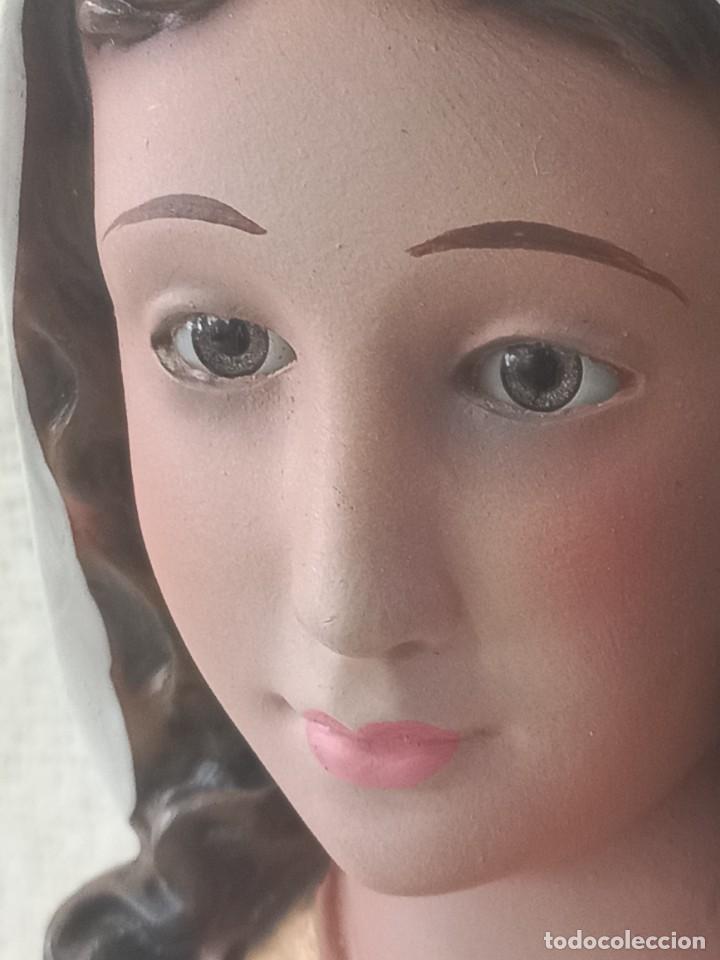 Arte: VIRGEN DEL CARMEN (relieve) - Foto 3