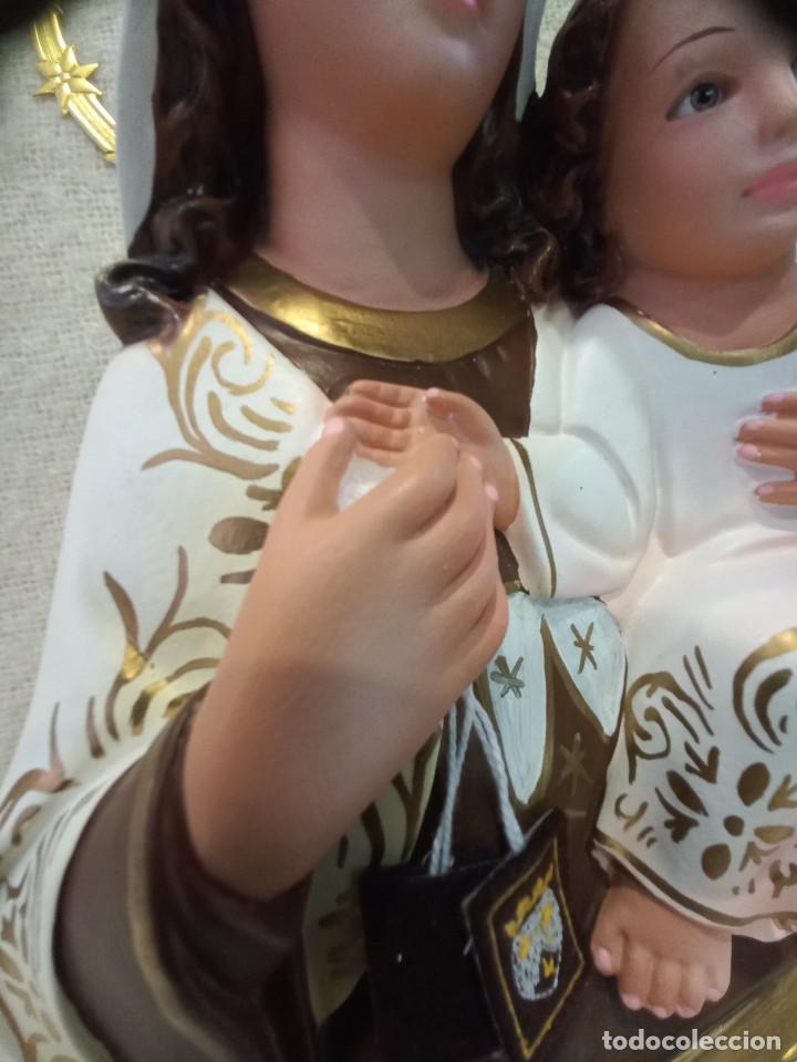 Arte: VIRGEN DEL CARMEN (relieve) - Foto 6