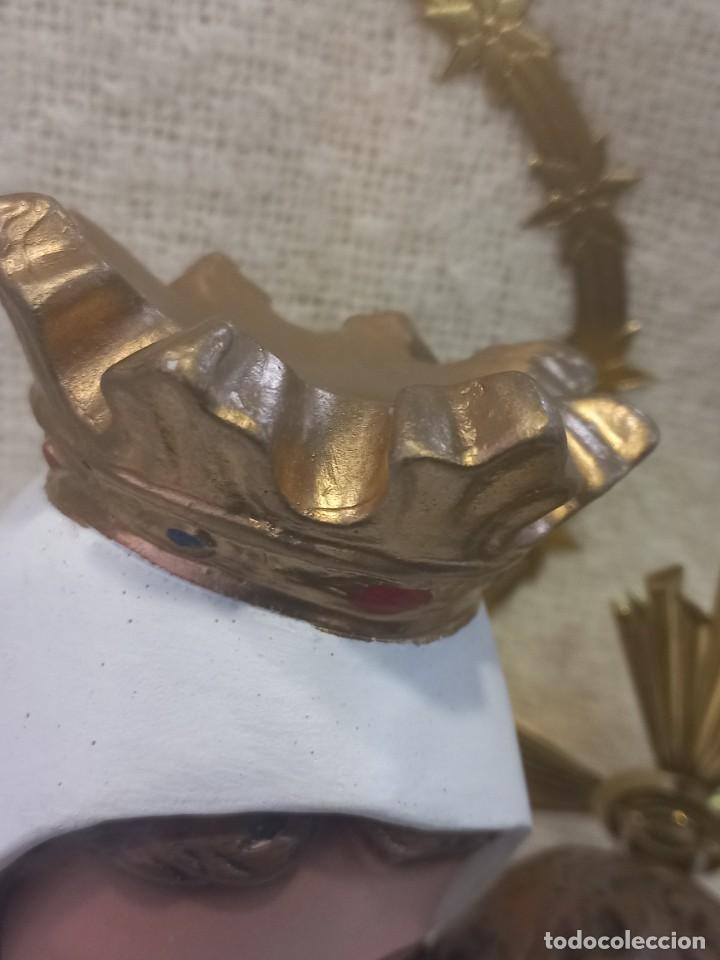 Arte: VIRGEN DEL CARMEN (relieve) - Foto 14