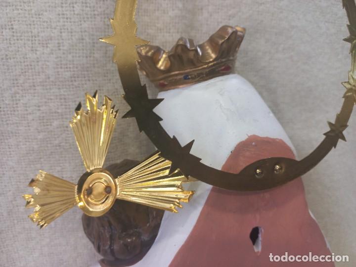 Arte: VIRGEN DEL CARMEN (relieve) - Foto 17