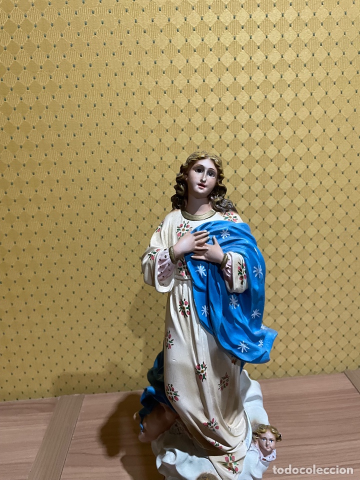 Arte: Inmaculada virgen Olot 30cm - Foto 2