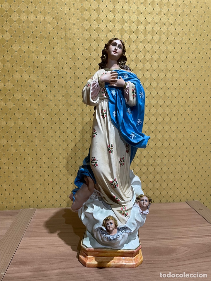 Arte: Inmaculada virgen Olot 30cm - Foto 1