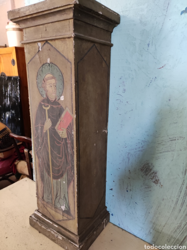 Arte: Peana pintada santo - Foto 4