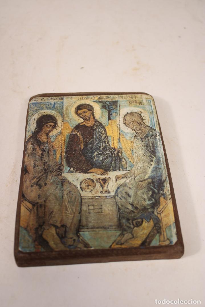 Arte: icono lamina madera - Foto 1