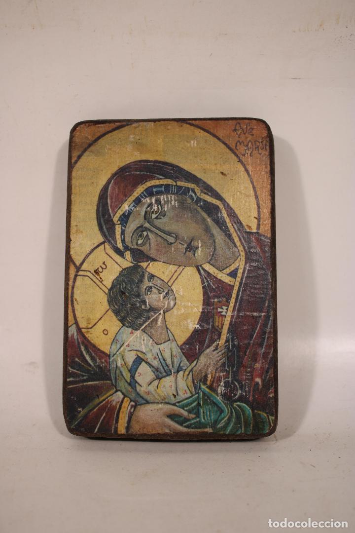 Arte: icono lamina madera - Foto 3