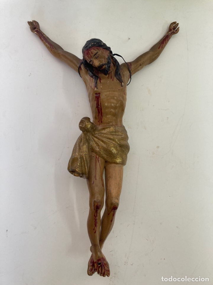 Arte: Cristo antiguo madera - Foto 1
