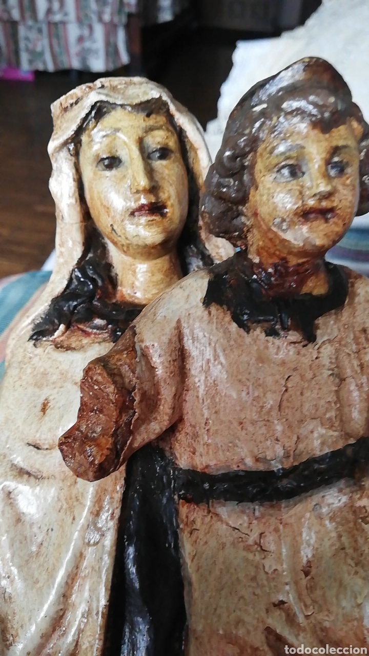 Arte: VIRGEN DEL CARMEN ANTIGUA - Foto 4