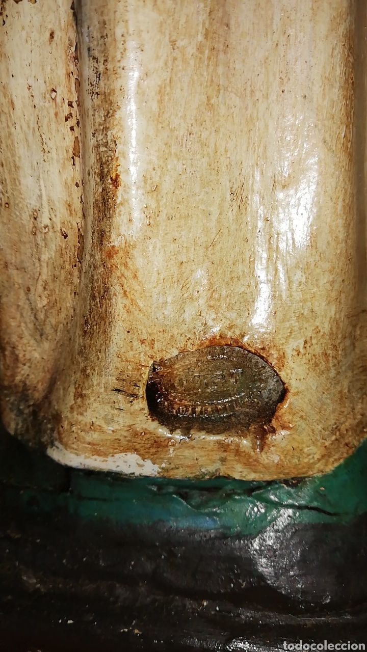 Arte: VIRGEN DEL CARMEN ANTIGUA - Foto 6