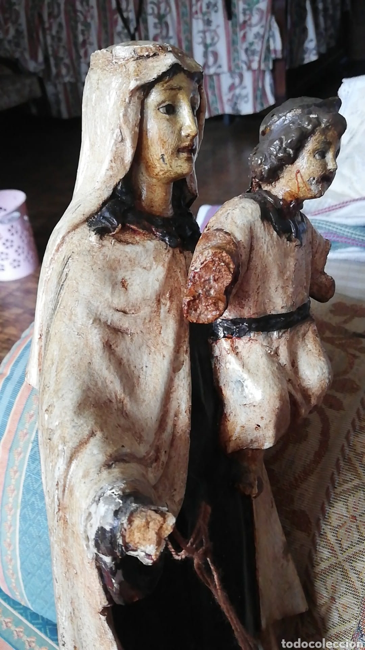 Arte: VIRGEN DEL CARMEN ANTIGUA - Foto 7