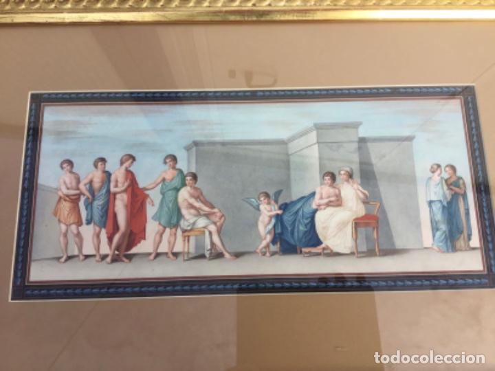 Arte: Acuerela neoclasica ppios. XIX - Foto 4