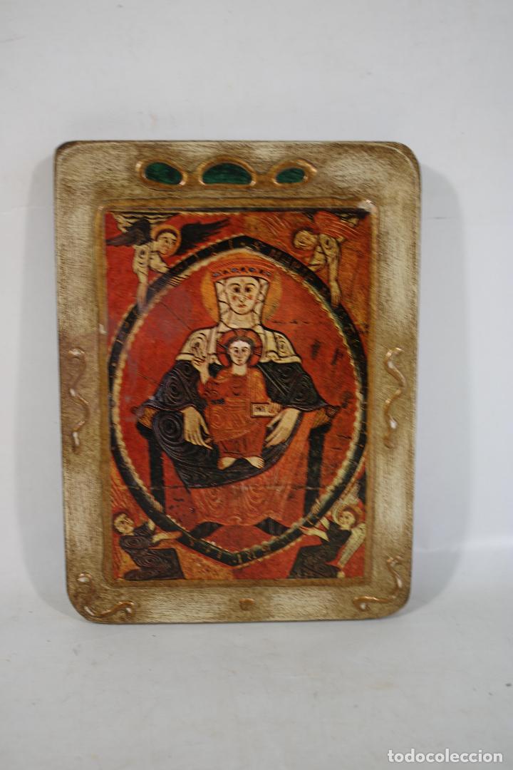 Arte: icono madera lamina - Foto 1