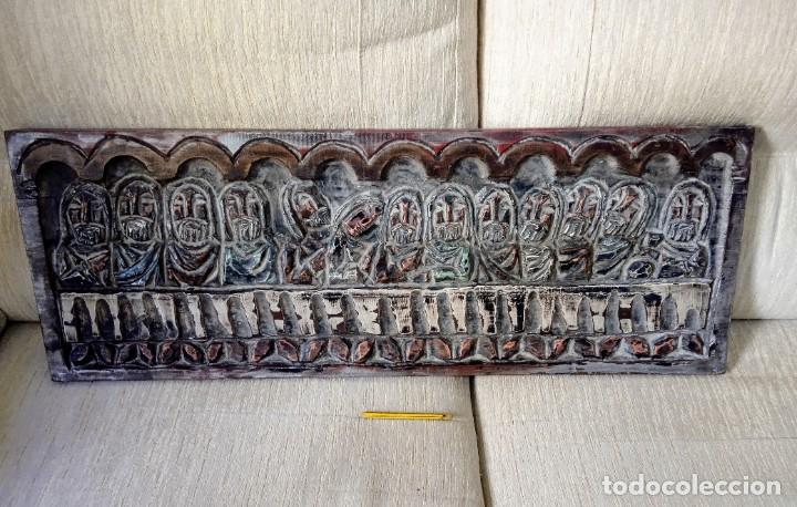 Arte: Tabla religiosa de Santa Cena - Foto 1