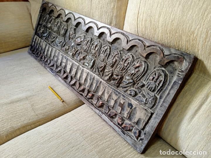 Arte: Tabla religiosa de Santa Cena - Foto 2