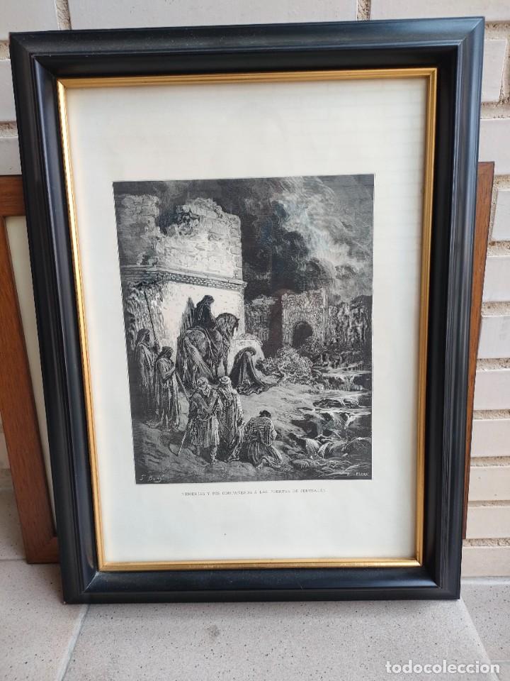 Arte: GRABADO ANTIGUO ENMARCADO - Foto 1
