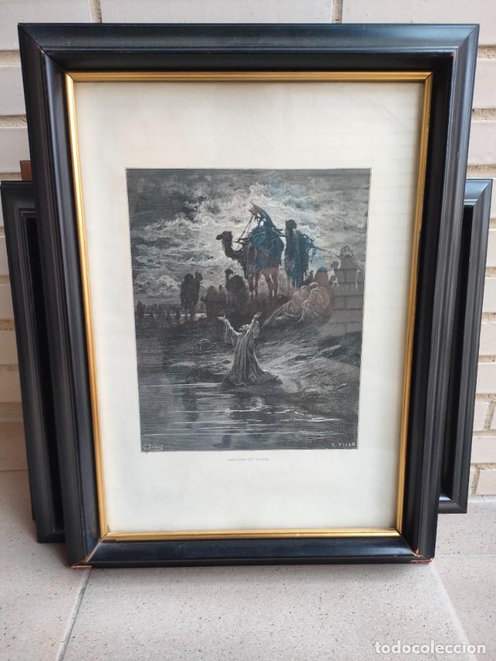 Arte: GRABADO ANTIGUO ENMARCADO - Foto 1