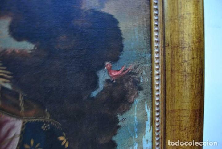 Arte: CUADRO &Oacute;LEO SOBRE LIENZO VIRGEN DE LA LECHE - Foto 9